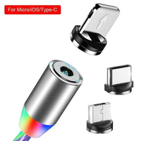 Thumbnail for Magnetic Absorption LED Flowing Light Fast Charging Cable