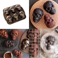 Thumbnail for Haunted Skull Cakelet Pan
