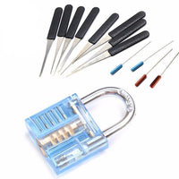 Thumbnail for Transparent Padlock With Broken Key