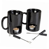 Thumbnail for Set of 2 Fondue Mugs With 8 Votives, 4 Forks