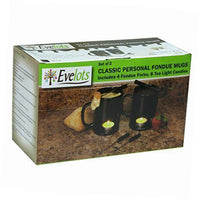 Thumbnail for Set of 2 Fondue Mugs With 8 Votives, 4 Forks