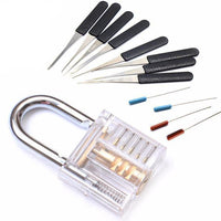 Thumbnail for Transparent Padlock With Broken Key